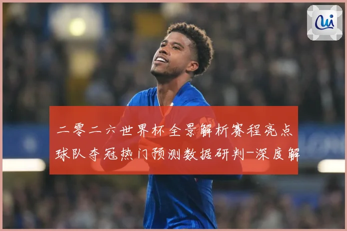 二零二六世界杯全景解析赛程亮点球队夺冠热门预测数据研判-深度解析